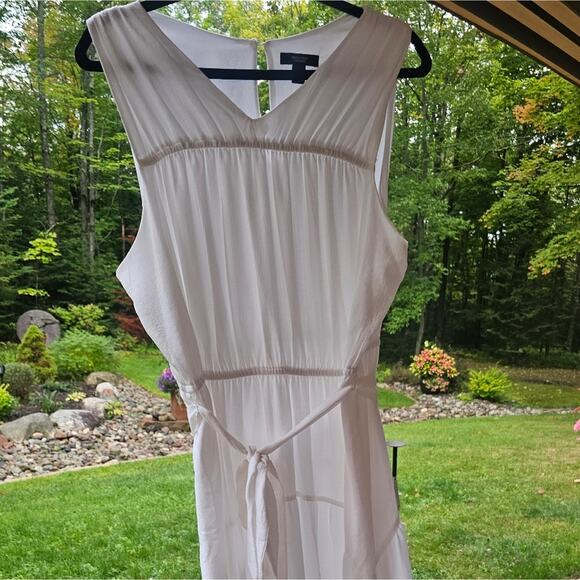 NWT Vera Wang White Tiered Tank Dress Midi White Size Size XXL - Picture 11 of 13